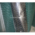 Hexagonal wire netting twist normal